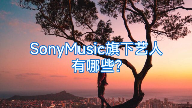 SonyMusic旗下艺人有哪些?