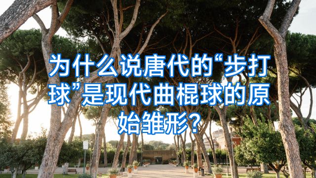 为什么说唐代的“步打球”是现代曲棍球的原始雏形?