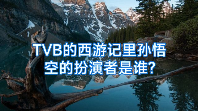 TVB的西游记里孙悟空的扮演者是谁?