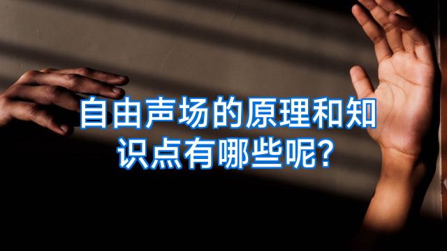 自由声场的原理和知识点有哪些呢?