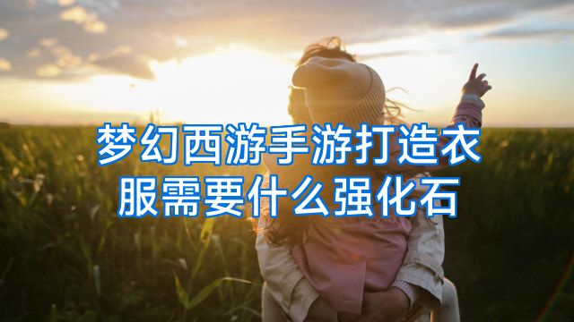 梦幻西游手游打造衣服需要什么强化石