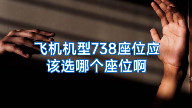 飞机机型738座位应该选哪个座位啊