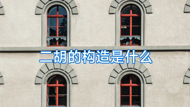 二胡的构造是什么