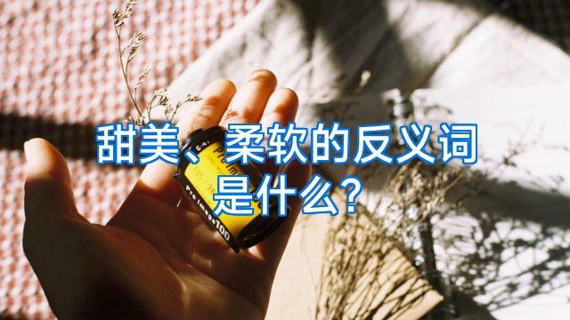 甜美、柔软的反义词是什么?