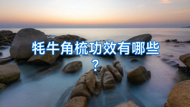 牦牛角梳功效有哪些?