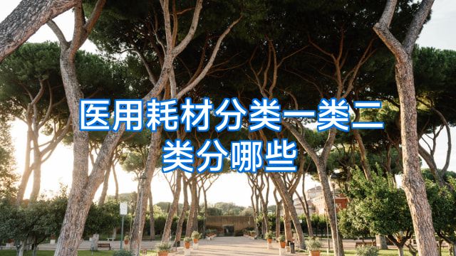 医用耗材分类一类二类分哪些