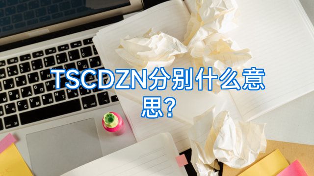 TSCDZN分别什么意思?