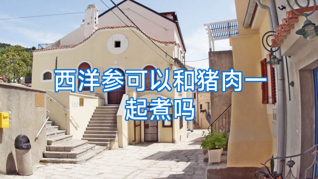 西洋参可以和猪肉一起煮吗
