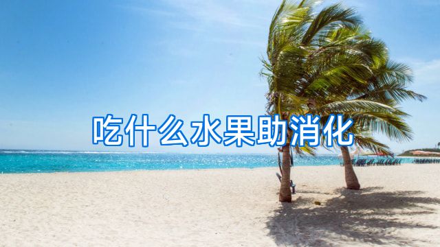 吃什么水果助消化