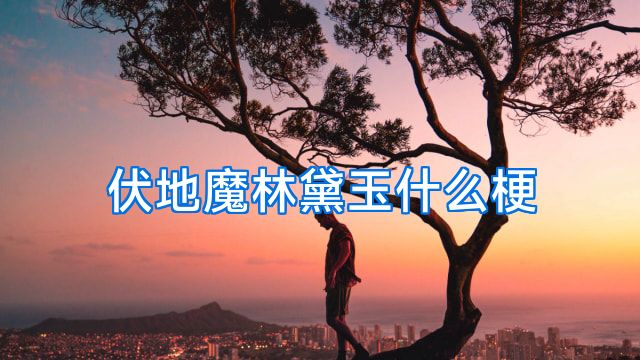 伏地魔林黛玉什么梗