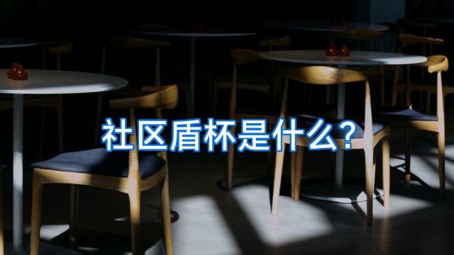 社区盾杯是什么?