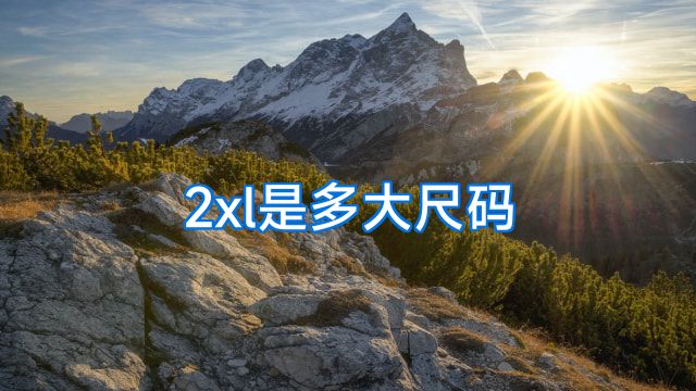 2xl是多大尺码