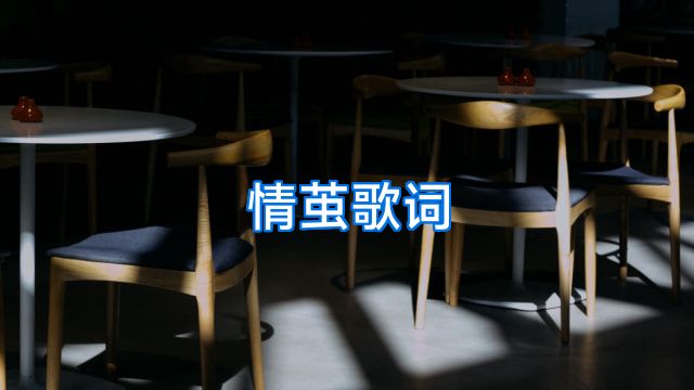 情茧歌词