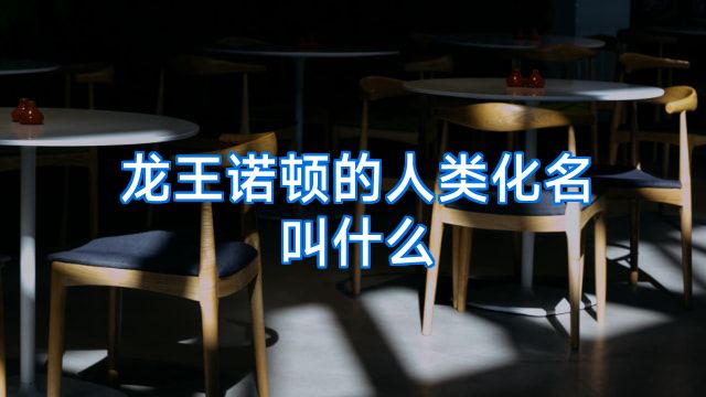 龙王诺顿的人类化名叫什么