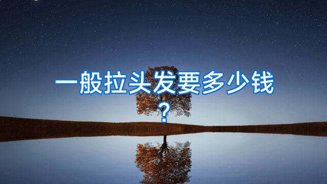 一般拉头发要多少钱?