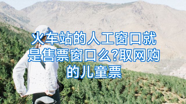 火车站的人工窗口就是售票窗口么?取网购的儿童票