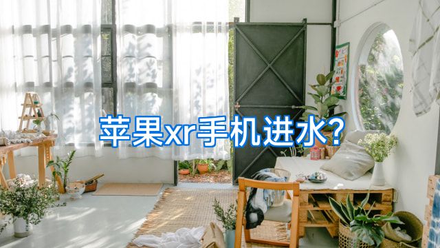 苹果xr手机进水?