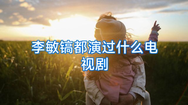 李敏镐都演过什么电视剧