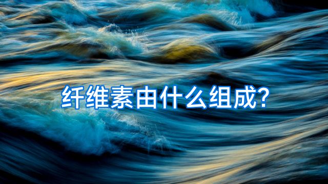 纤维素由什么组成?