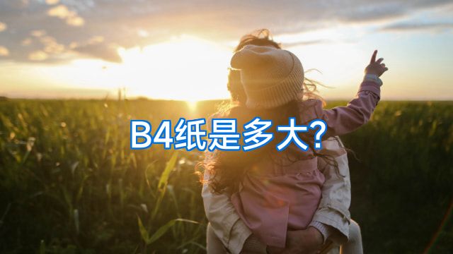B4纸是多大?