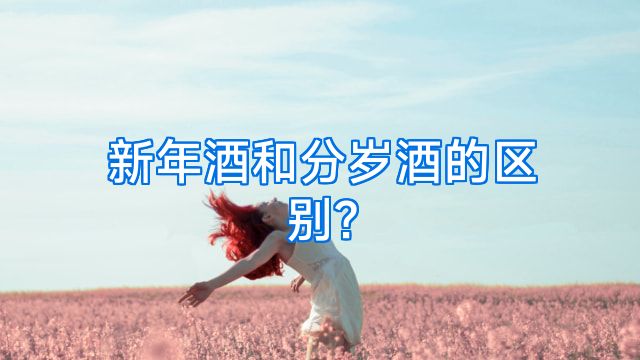 新年酒和分岁酒的区别?