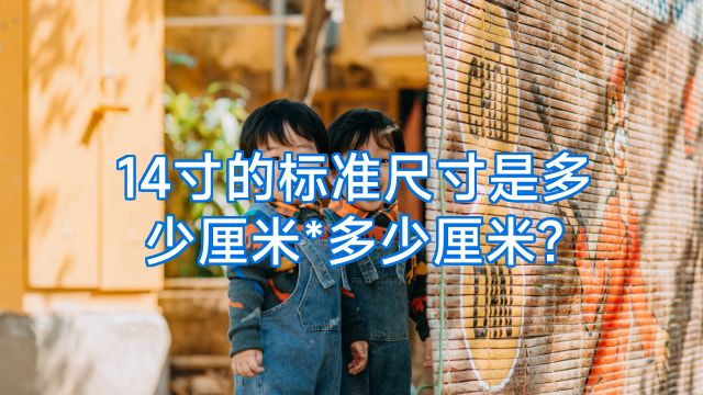 14寸的标准尺寸是多少厘米*多少厘米?