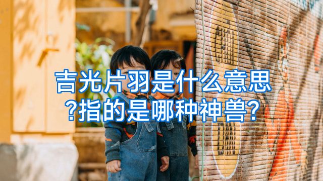 吉光片羽是什么意思?指的是哪种神兽?