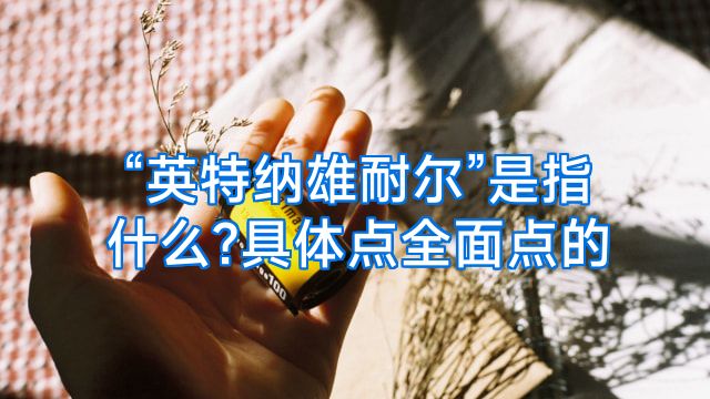 “英特纳雄耐尔”是指什么?具体点全面点的