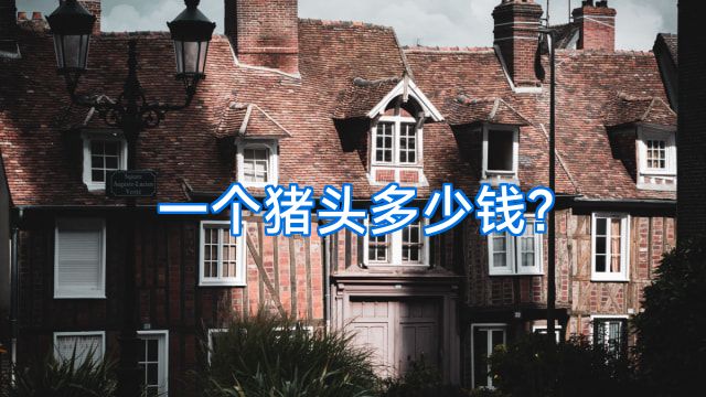 一个猪头多少钱?