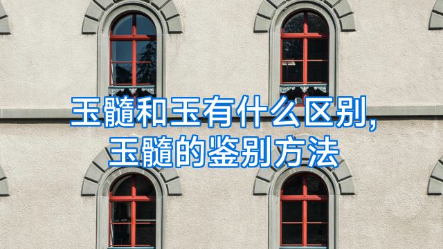 玉髓和玉有什么区别,玉髓的鉴别方法