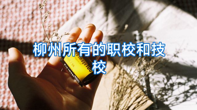 柳州所有的职校和技校