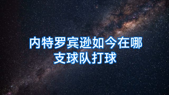 内特罗宾逊如今在哪支球队打球