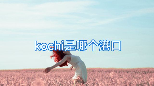 kochi是哪个港口