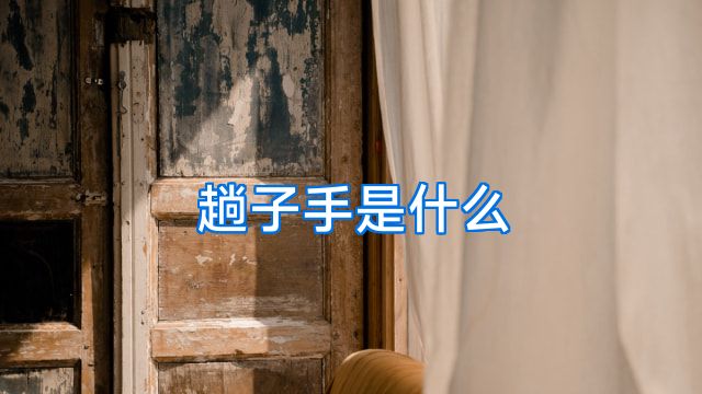 趟子手是什么